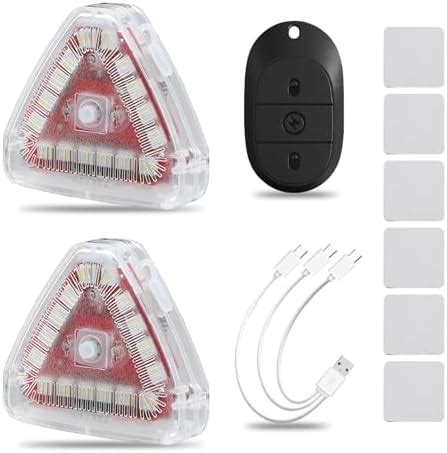 Amazon Com LECART Wireless Magnetic Led Anti Collision Lights With