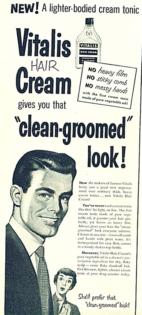 Alibaba.com offers 800 vitalis hair products. 1950 - Vitalis hair cream ad (Vitalis - CELEBRITY) at Miss ...