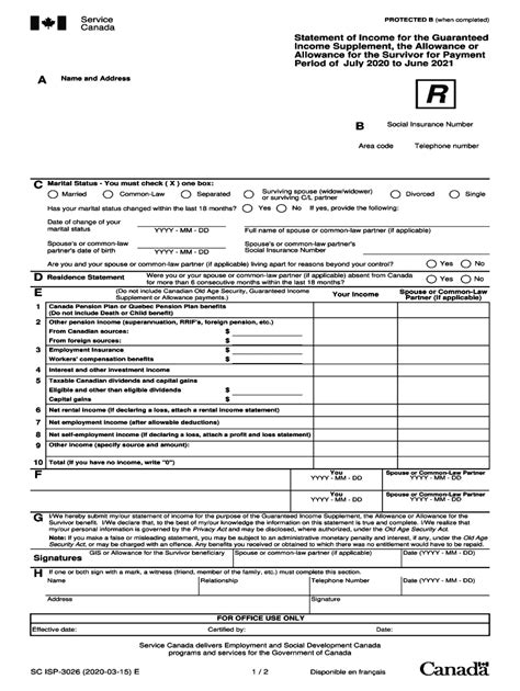 2020 2023 Form Canada Sc Isp 3026 Fill Online Printable Fillable