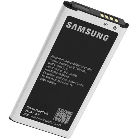 Batterie Dorigine Samsung Pour Samsung Galaxy S5 Mini 2100mah Eb