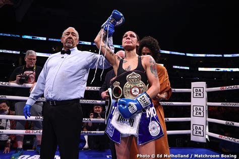 Boxing Results Julissa Alejandra Guzman Knocks Out Ramla Ali In The