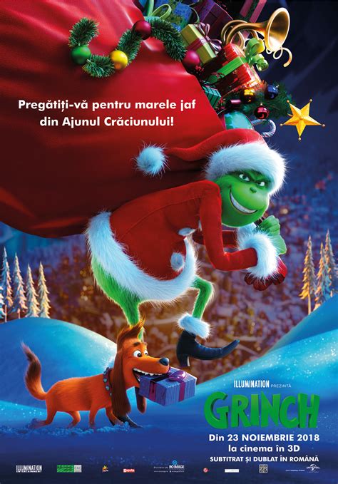 Poster The Grinch 2018 Poster Grinch Poster 1 Din 9 Cinemagiaro