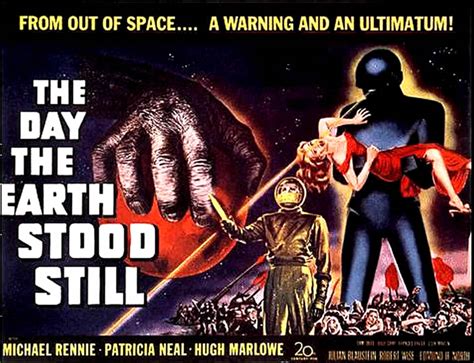 A description of tropes appearing in day the earth stood still (2008). THE DAY THE EARTH STOOD STILL - Alien Invasion B Movie Posters