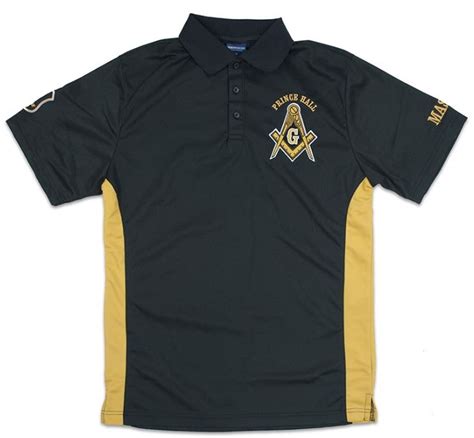 Prince Hall Mason T Shirt Polo Style Mptd Its A Black
