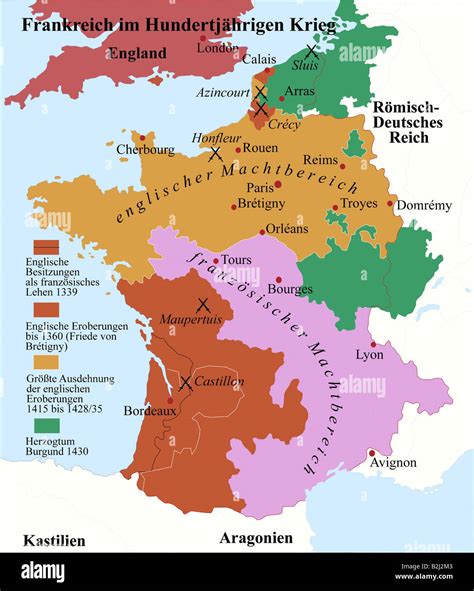 Carthography Historical Maps Middle Ages France Hundred Years