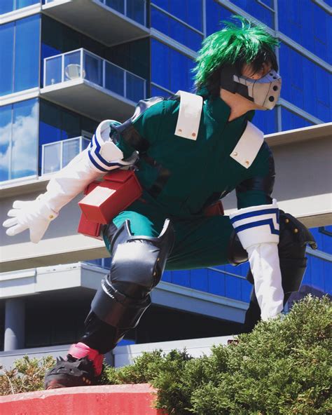 My Deku Cosplay From The Top Of Buildings In The City R