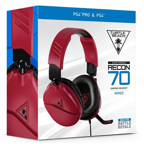 Turtle Beach Recon 70 Wired Gaming Headset For Playstation 45xbox One
