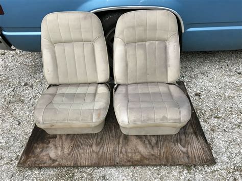 1968 Pontiac Firebird Deluxe Bucket Seats Chevy Scrounger