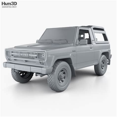 Daihatsu Rocky Wagon 1987 3D Modell Fahrzeuge On Hum3D
