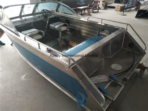 China Abelly Aluminum Runabout Boat With All Welded For Sale China