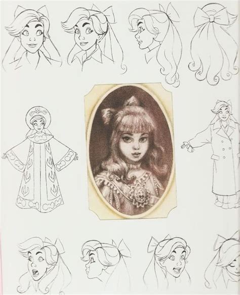Anastasia Disney Concept Art Disney Drawings Cartoon Character Design