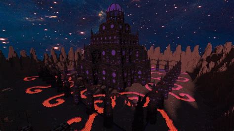 1.16 minecraft nether build hacks grian looking at the new minecraft update build hacks and blocks and the creative uses for. Nether Themed Spawn Minecraft Project