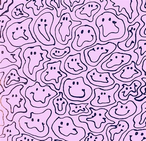 10 Selected Pink Aesthetic Wallpaper Smiley Face You Can Save It For