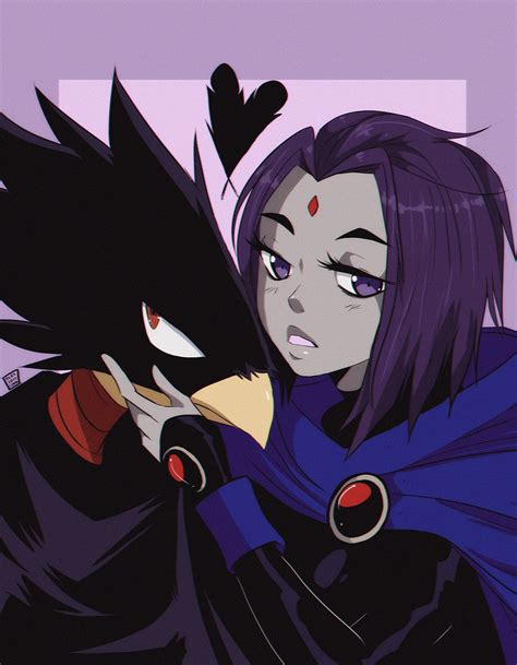 Raven And Tokoyami Fumikage Boku No Hero Academia And Etc