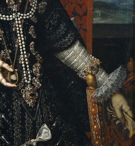 Ca 1598 1599 Infanta Isabella Clara Eugenia Of Spain Detail By