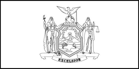 Flag new york coloring page for coloring pages printable glum. FREE Printable New York State Flag & color book pages | 8½ ...