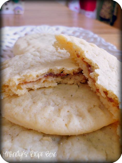 Roll thin and cut into cookies using a round cutter. Raisin Filled Cookies | Mandy's Recipe Box