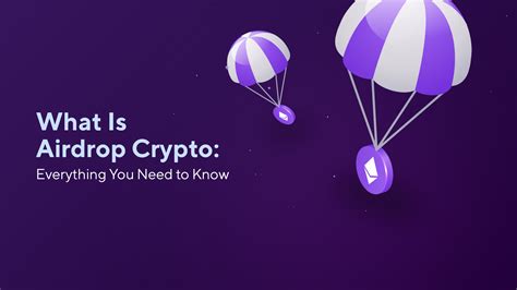 Crypto Airdrops What Are They Explained