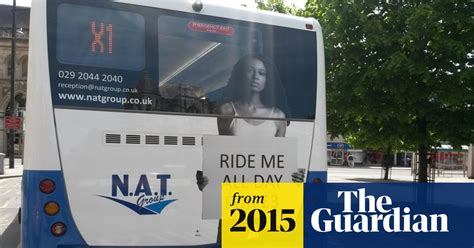 Buses Drive Around Cardiff With Controversial Topless Advert Video