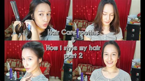 Hair Care Routine And How I Style My Hair Part 2 Indonesia Naomiviow