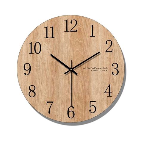 Tenger retro uhr große wohnzimmer wanduhr xxl vintage lautlos uhr 3d dekorative zahnrad. Wohnzimmer Wanduhren Holz Einzigartig 30 Inspirierend ...