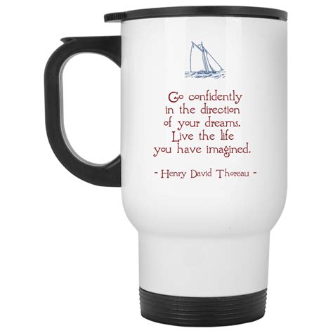 Henry David Thoreau Quote Mug Coffee And Tea Ts Atomic Mugs