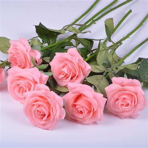Factory Wholesale Latex Real Touch Rose Flowers China Latex Real