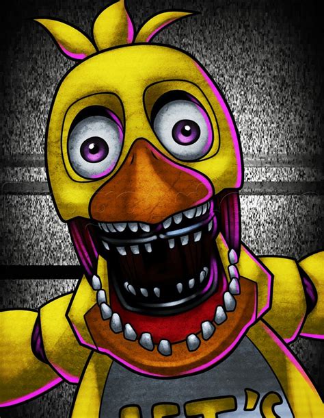 Old Chica Fnaf Drawings Fnaf Coloring Pages Fnaf