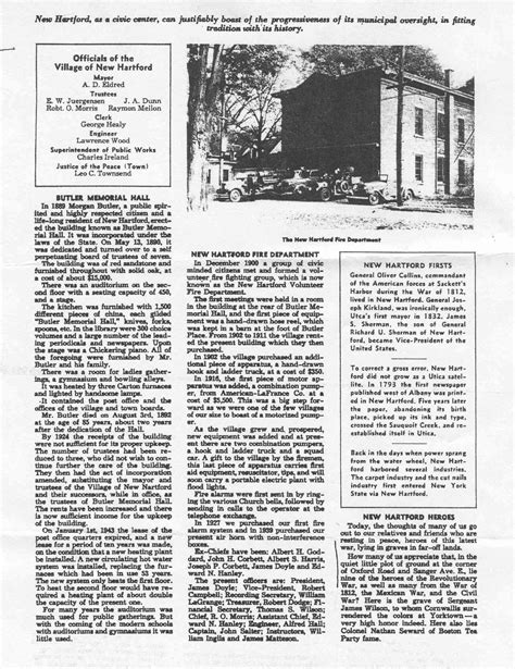 History of the town of New Hartford of Oneida County New York