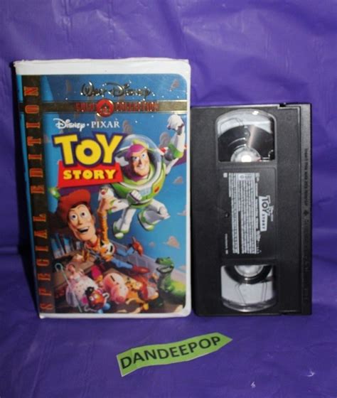 Toy Story Vhs 2000 Special Edition Clam Shell Gold Collection For