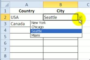Excel Drop Down Lists For Country And City Contextures Blog Hot Sex