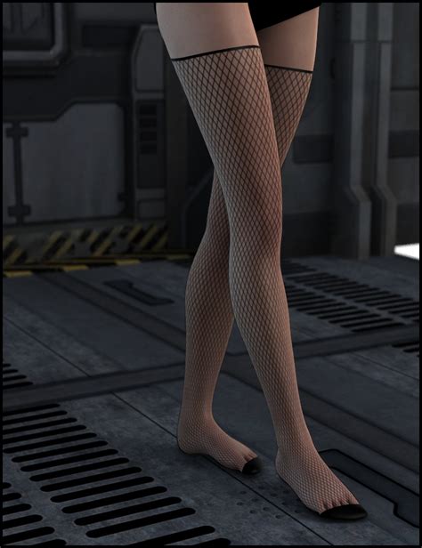 Wicked Stockings Genesis Female S D Models And D Software By Daz D