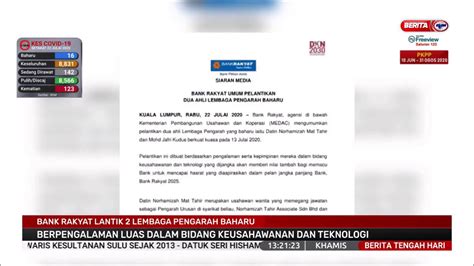 186 ziyaretçi bank rakyat seksyen 23 ziyaretçisinden 7 fotoğraf ve 1 tavsiye gör. 23 JUL 2020 BERITA TGH HARI - BANK RAKYAT LANTIK 2 LEMBAGA ...
