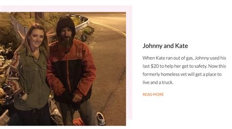 she started a viral gofundme to raise money for a homeless man it was a scam