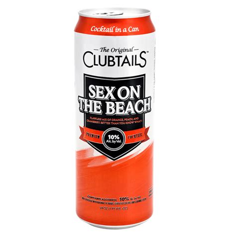 Clubtails Sex On The Beach 24oz Can 10 Abv Alcohol Fast Delivery By