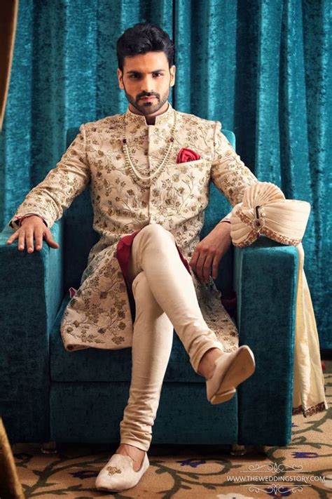 These designers in mumbai create stunning ensembles using embroidery and motifs in fabulous colours to make you stand out on the day of your wedding. " 20 Latest Style Wedding Sherwani For Men And Styling ...