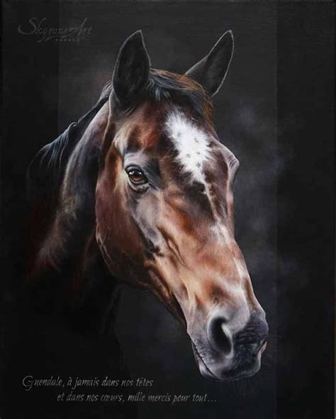 Galerie Site De Skyzune Art Peintre Animalier Peinture Cheval