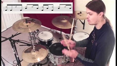 Sixteenth Notes On Kick And Snare Grooves Drum Lesson Youtube