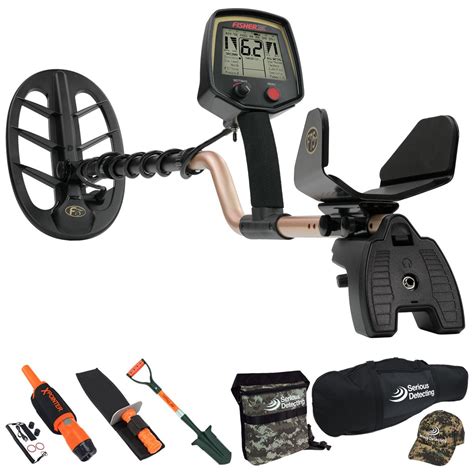 Fisher F75 Metal Detector Bundle With Pinpointer Shovel And More In