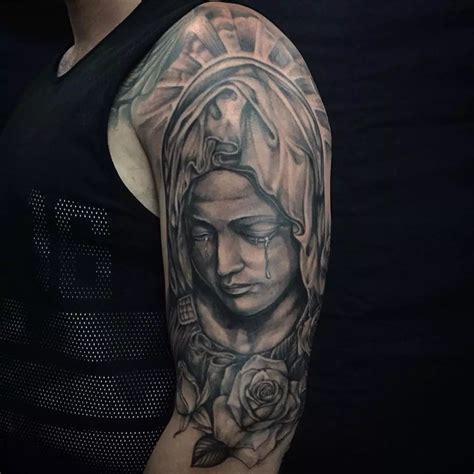 60 divine virgin mary tattoo designs to inspire you [2023] — inkmatch