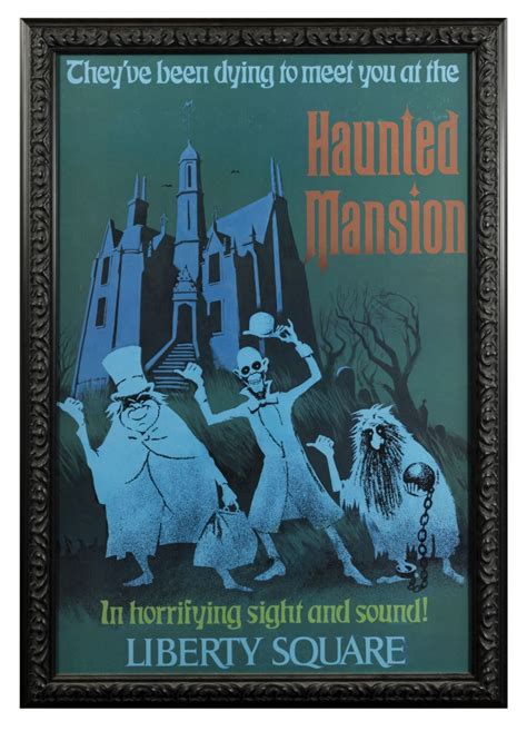 Haunted Mansion Wdw Disney Gallery Attraction Poster