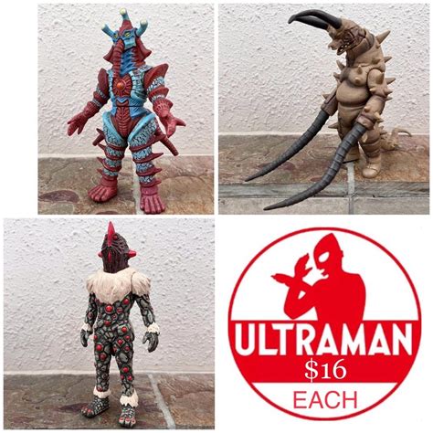 Ultraman Gudon Hipporit Alien Nackle Ultra Monster Kaiju Dx Soft