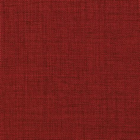 Cherry Red Textured Solid Outdoor Print Upholstery Fabric By The Yard