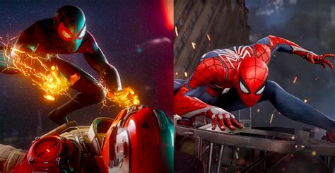 Hoeveel Mooier Zijn Playstation 5 Games Spider Man Ps5 Met Spider Man