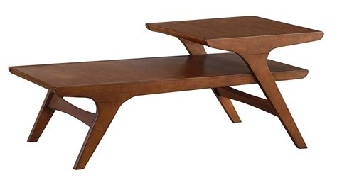 Homelegance coffee table sets are both high in quality and stylish, with transitional lines and great touches like flared legs, sunken tray tops, and rounded footprints. AmazonSmile: Homelegance Saluki Mid-Century Two-Tier ...