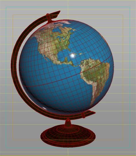 World Globe 3d Model