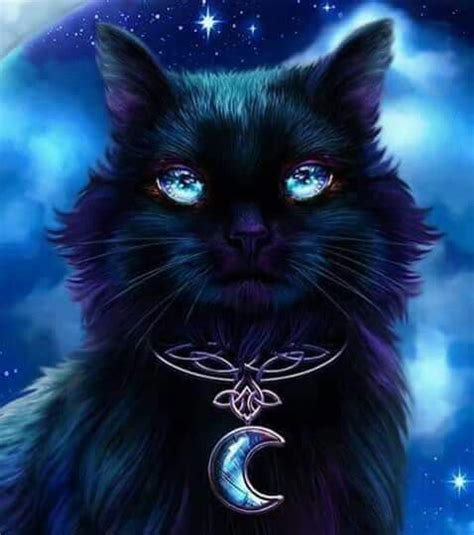 Magical cat names for your mystical feline. Yancy's Five Star Catering in 2020 | Black cat art, Cat ...