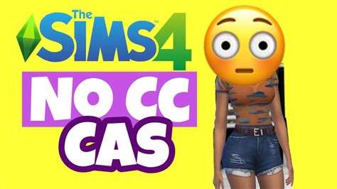 Sims 4 No Cc Cas Challenge Kaysims Youtube