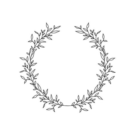 Download Best White Flower Crown Illustrations, Royalty-Free Vector ...