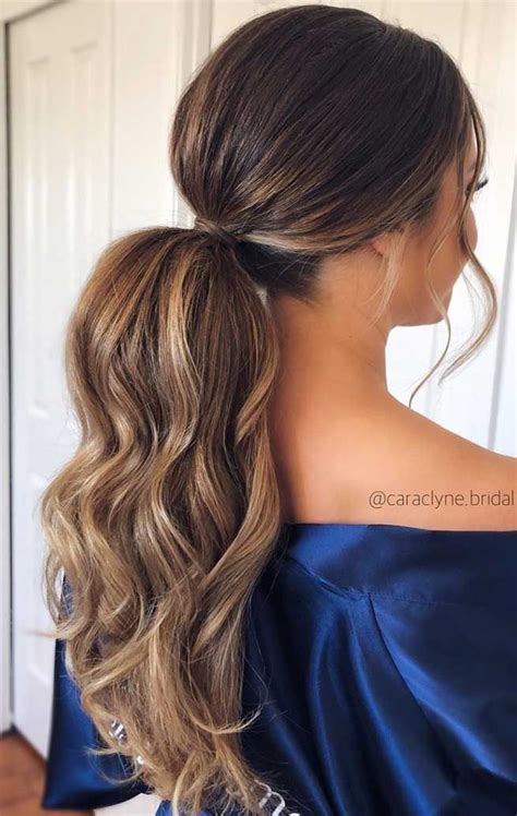 Wedding Hairstyles Ponytail 53 Best Ponytail Hairstyles Low And